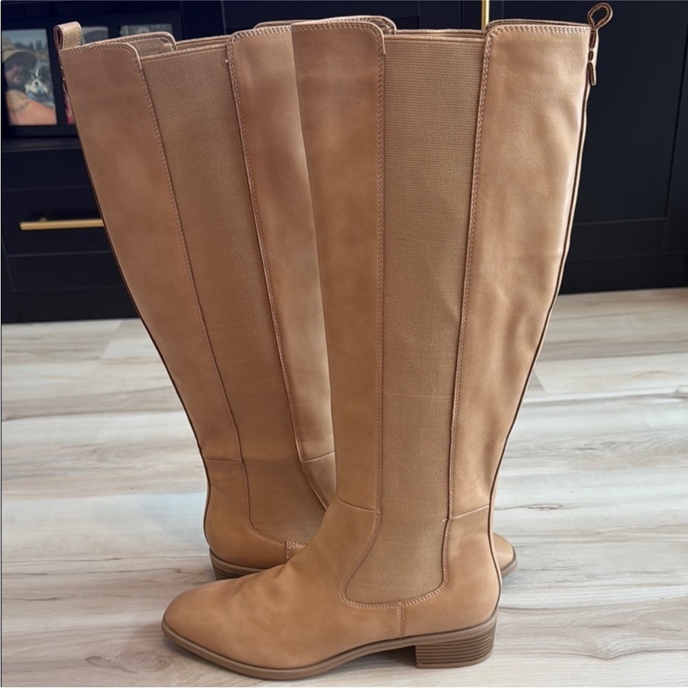 Splendid Andi Knee High Boots – Camel – Size 9.5 – Leather - Picture 2 of 8